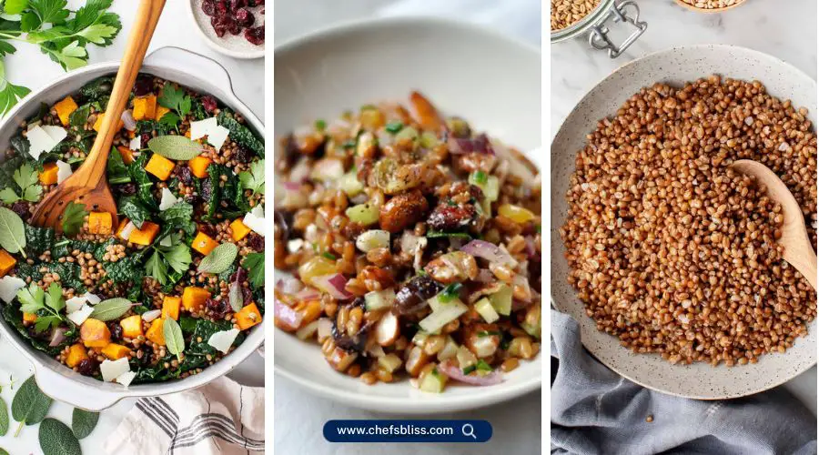 winter wheat recipes​