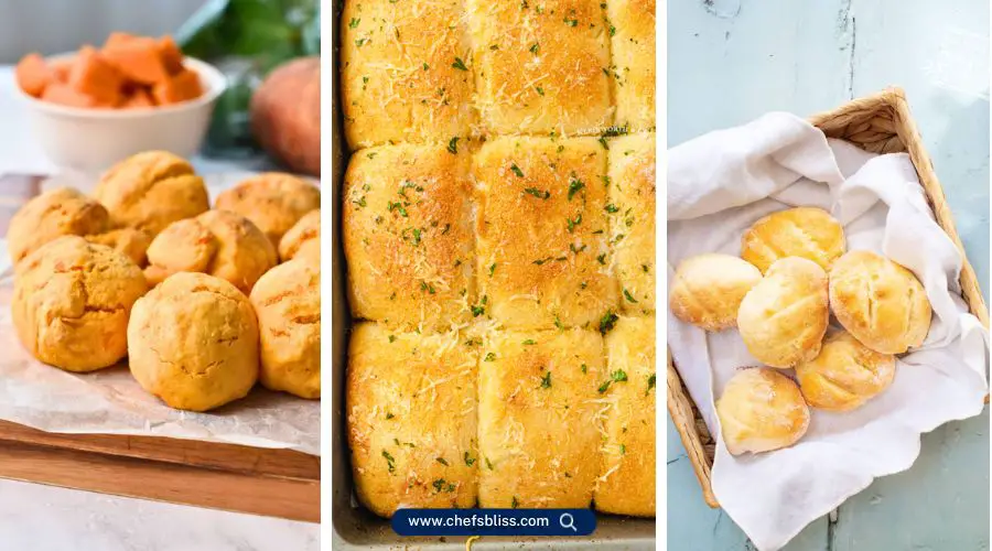 yeast free bread rolls recipes