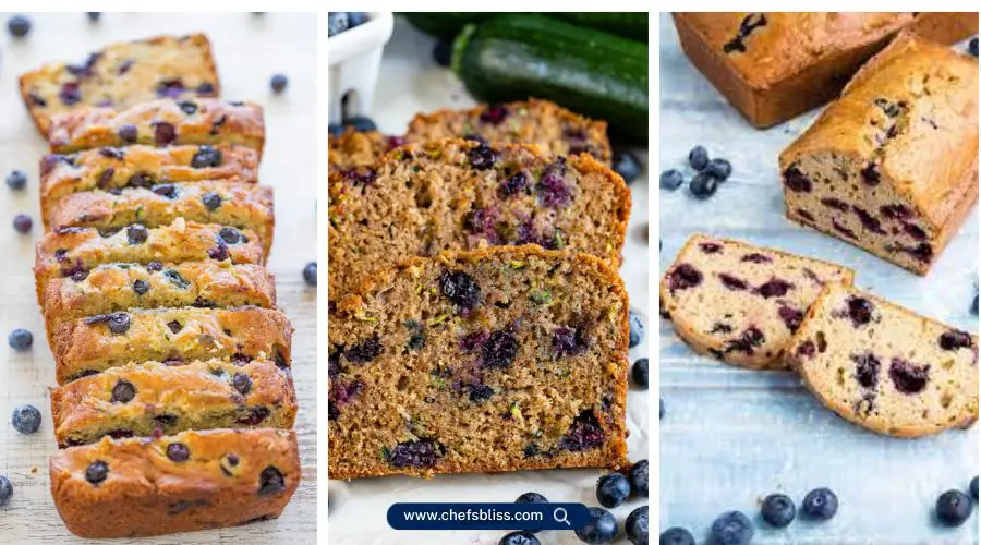 zucchini blueberry bread recipes