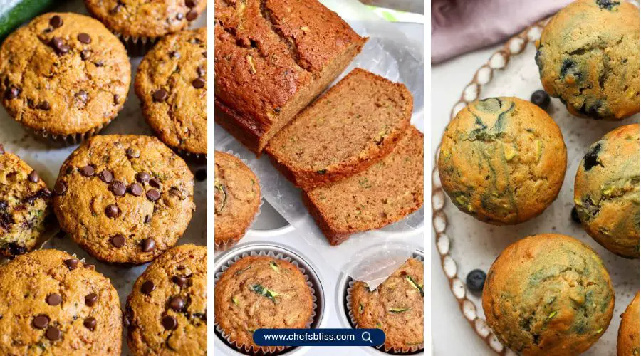 zucchini bread muffin recipes