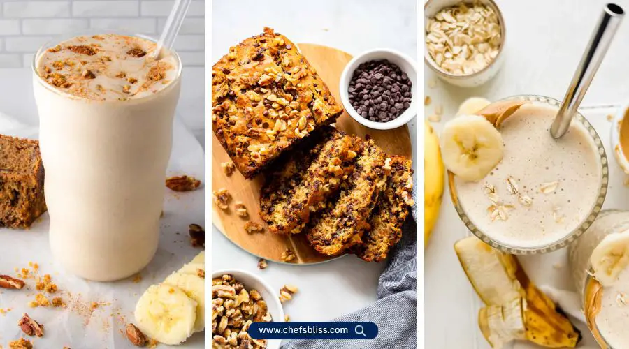 banana bread smoothie recipes