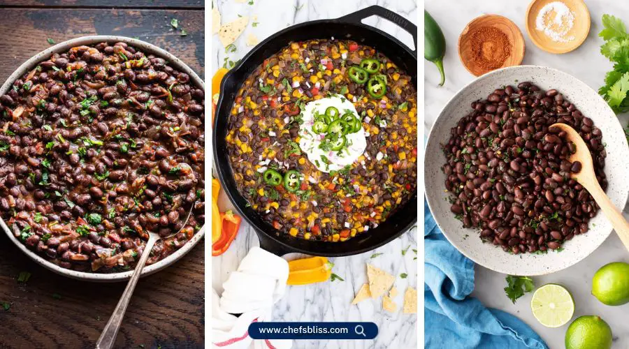 black bean dinner recipes