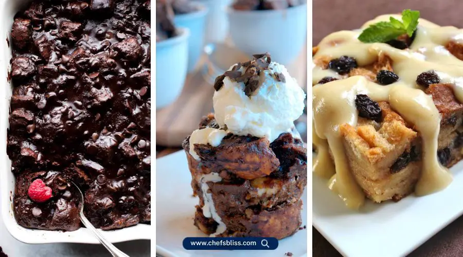 black bread pudding recipes