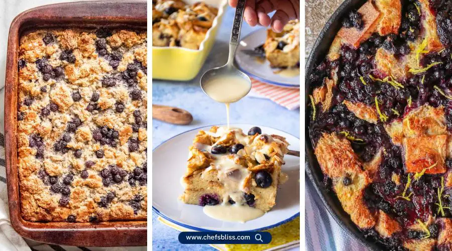 blueberry bread pudding dessert recipes