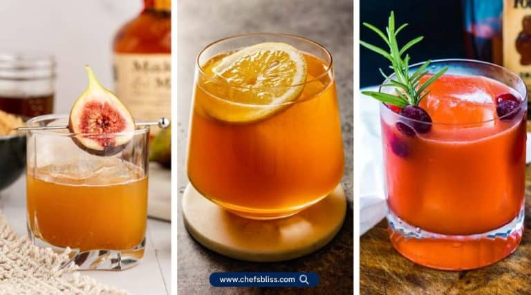 bourbon recipes