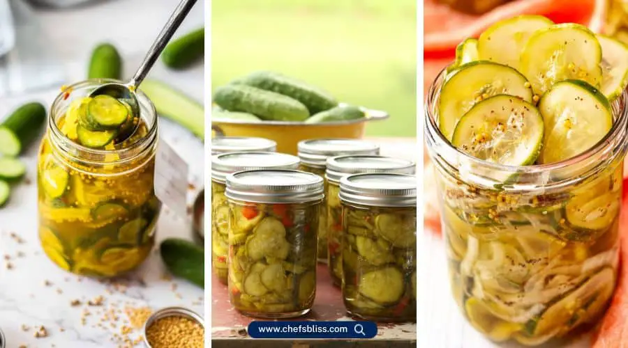 bread and butter cucumber recipes