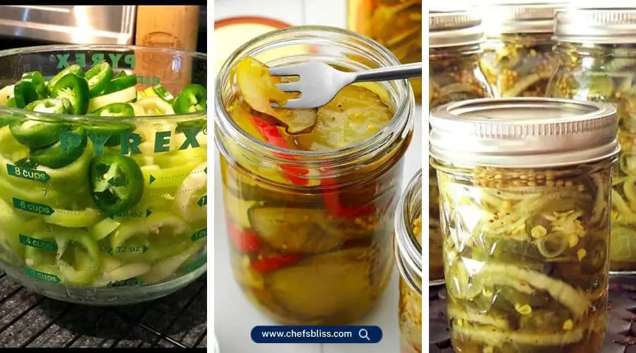 bread and butter pepper recipes