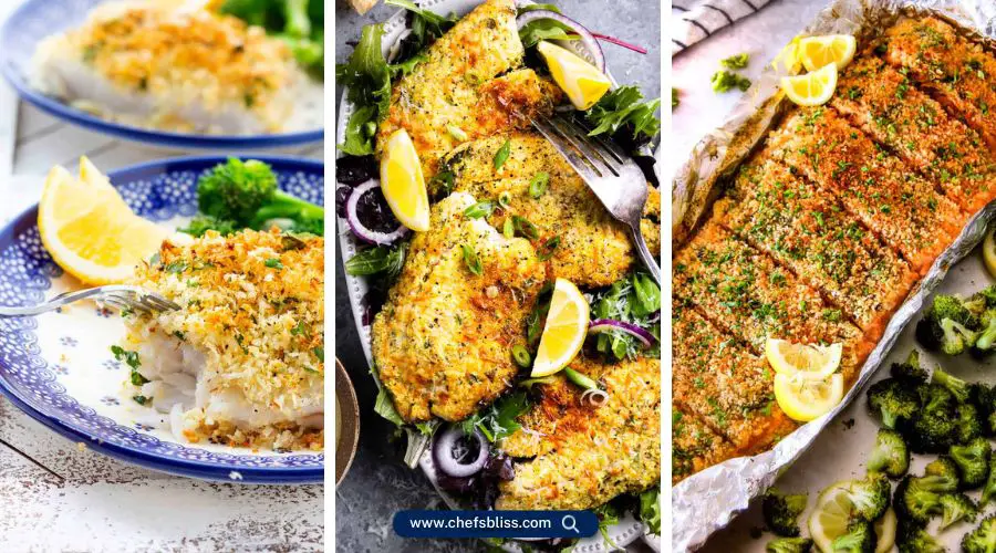 bread crumb baked fish recipes