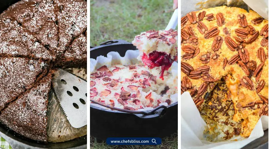 campfire dutch oven cake recipes