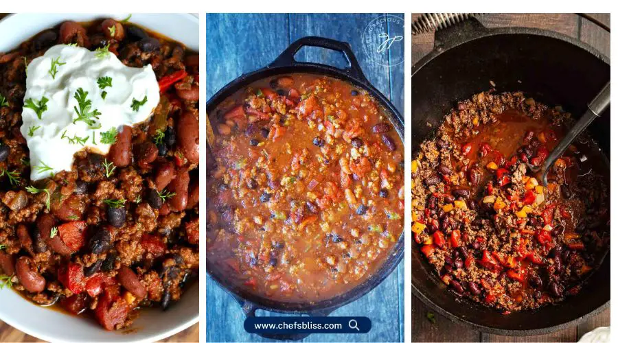 cast iron dutch oven chili recipes