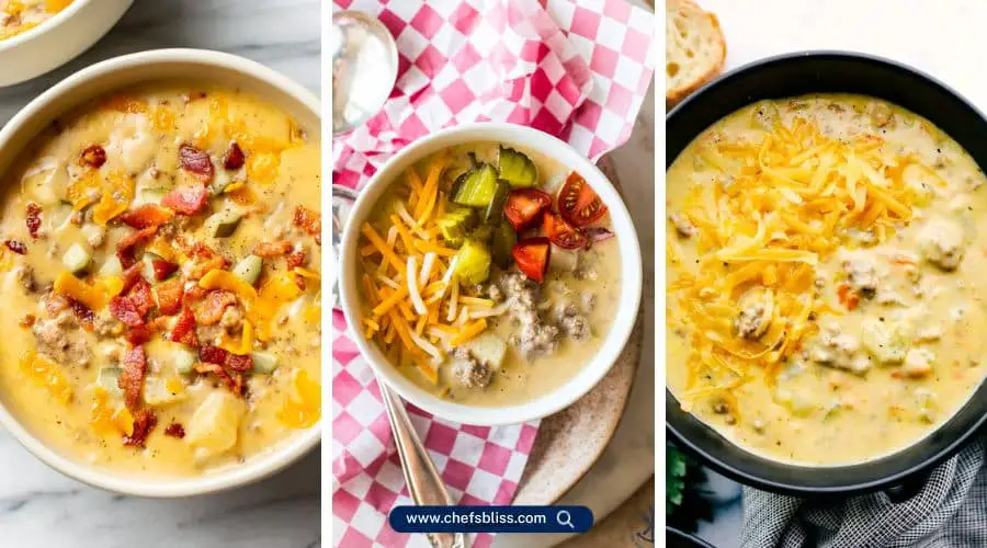 cheeseburger soup recipes