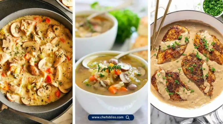 chicken breast mushroom soup recipes
