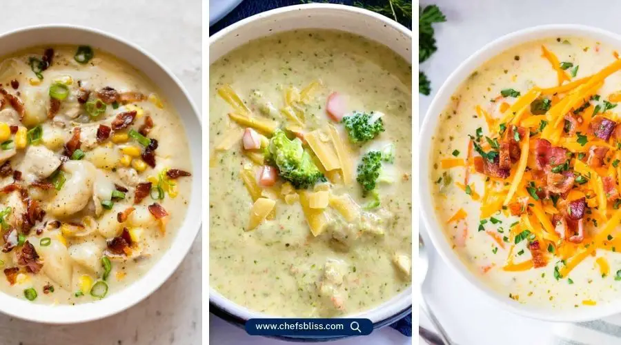 chicken cheddar cheese soup recipes