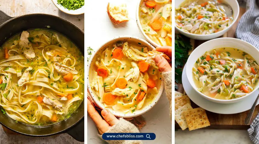 chicken noodle soup recipes