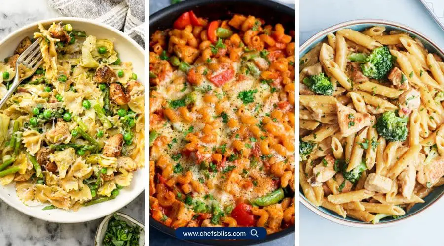 chicken pasta dinner recipes