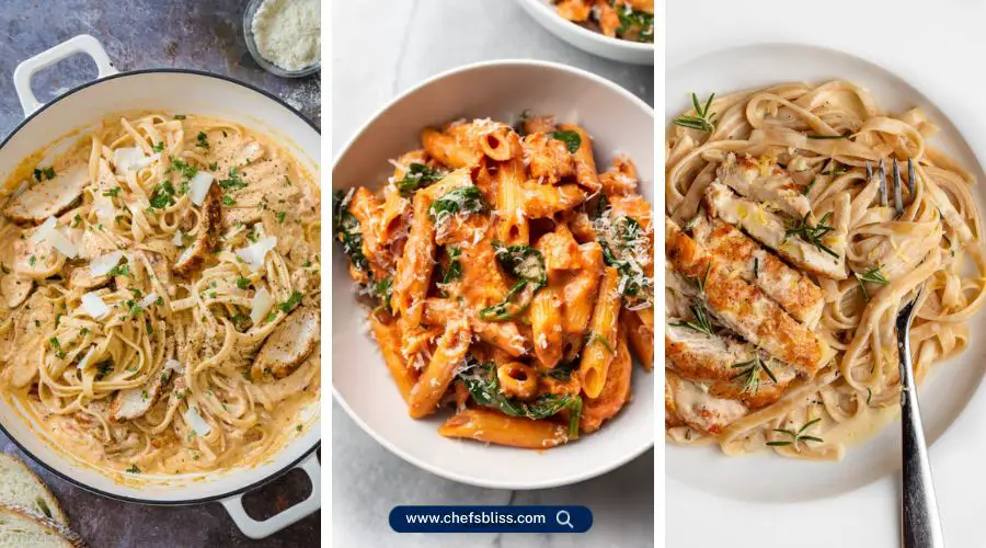 chicken pasta lunch recipes