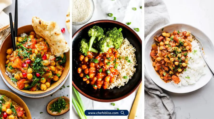 chickpea dinner recipes