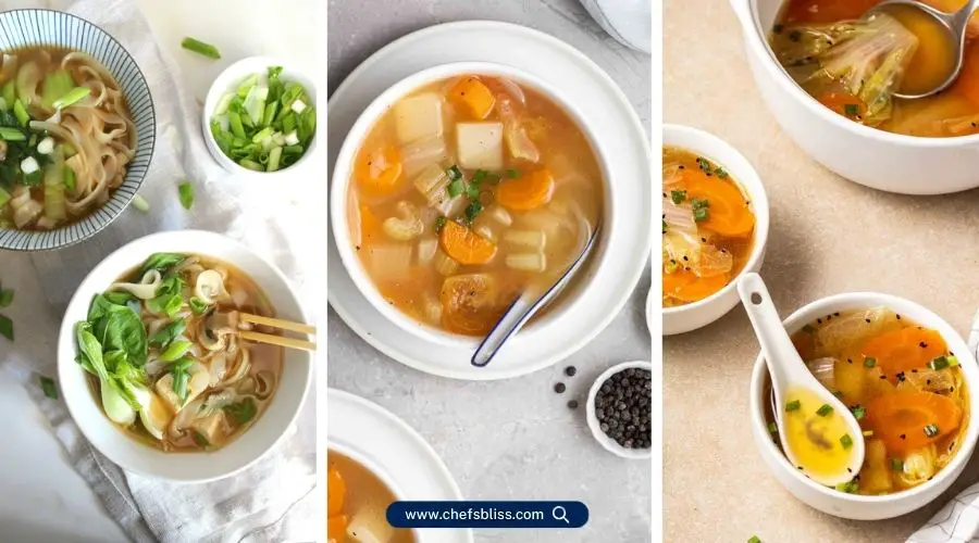 chinese vegetable soup recipes