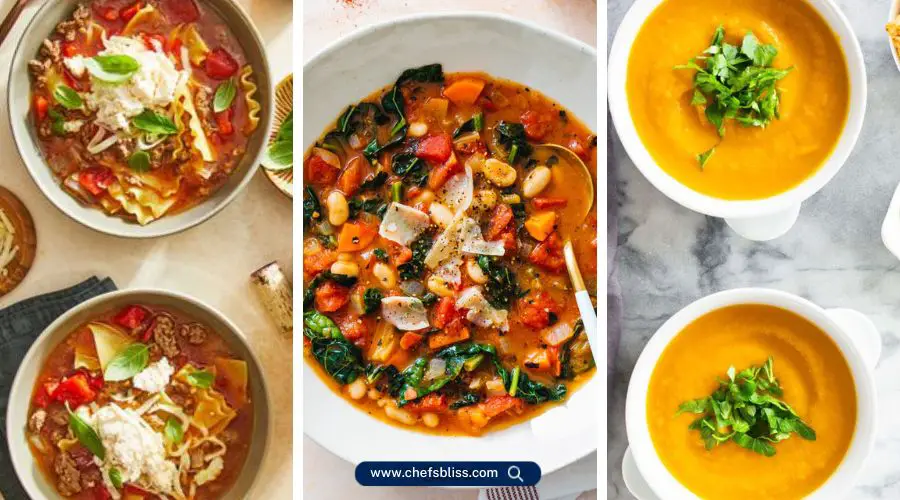 cold weather soup recipes