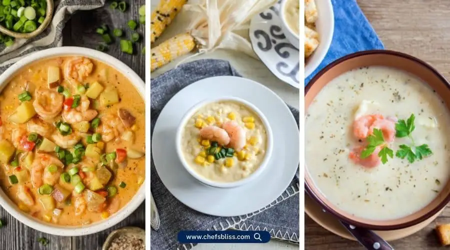 creamy shrimp soup recipes