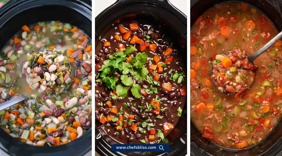 crockpot bean soup recipes