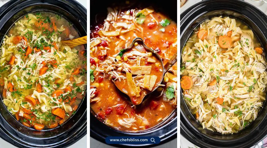 crockpot chicken soup recipes