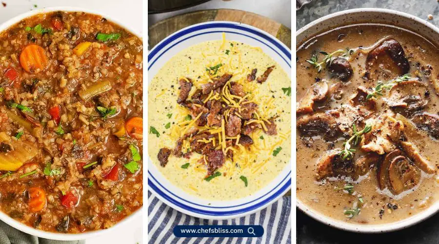 crockpot keto soup recipes