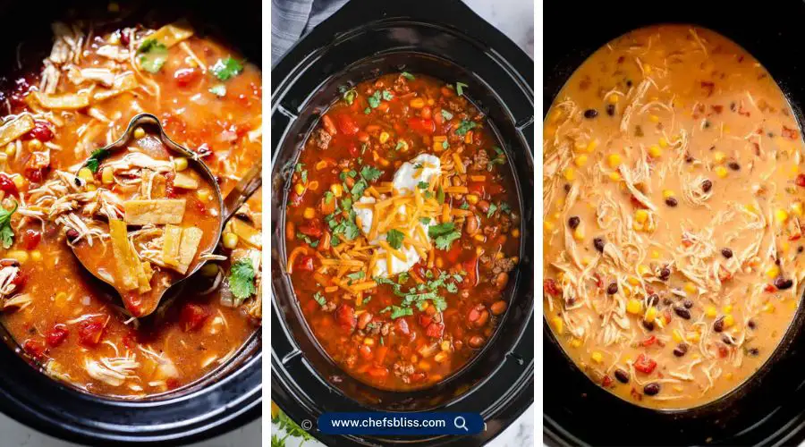 crockpot taco soup recipes