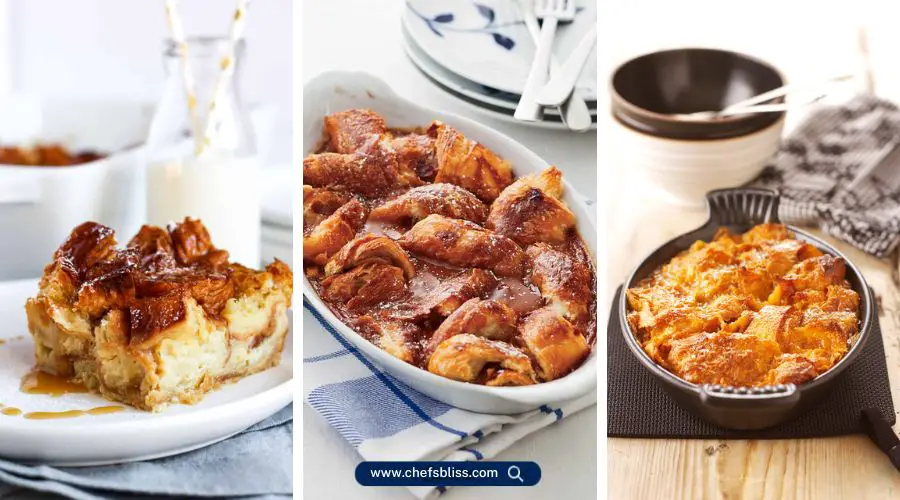 croissant bread pudding recipes