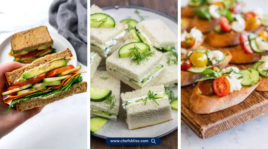 cucumber bread appetizer recipes