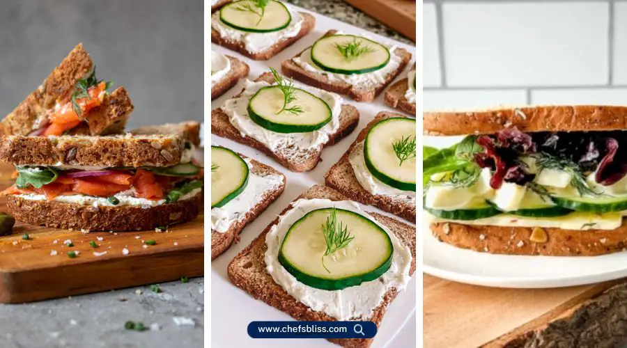 cucumber rye bread sandwich recipes