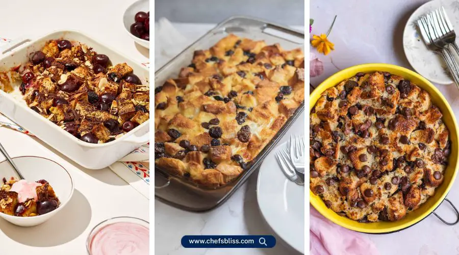 dried cherry bread pudding recipes