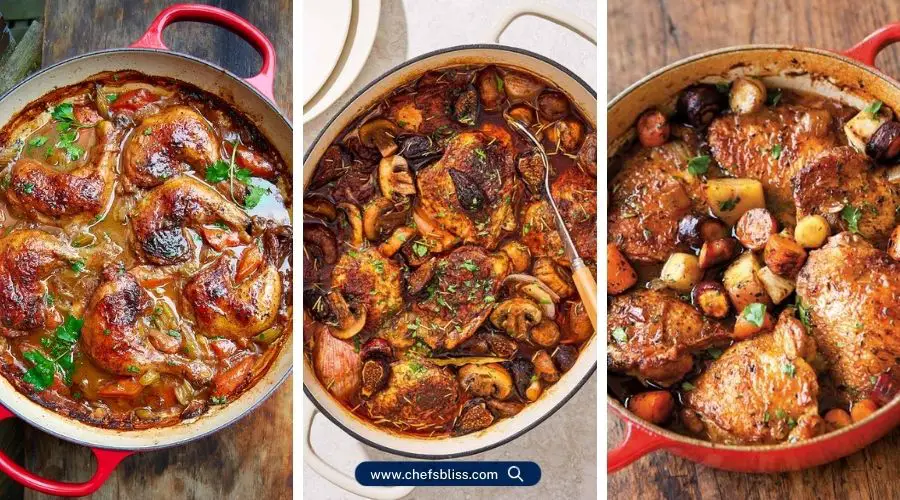 dutch oven braised chicken recipes