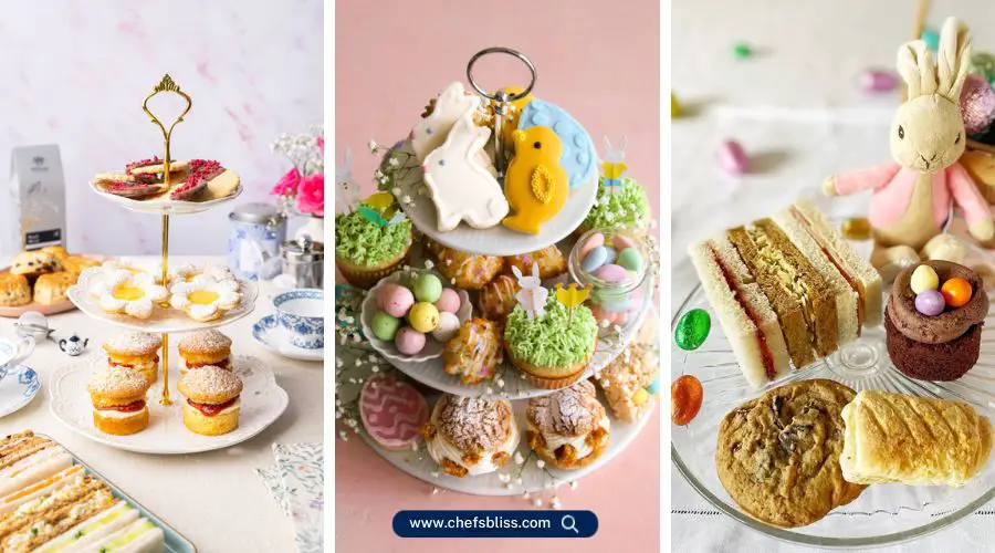 easter afternoon tea recipes