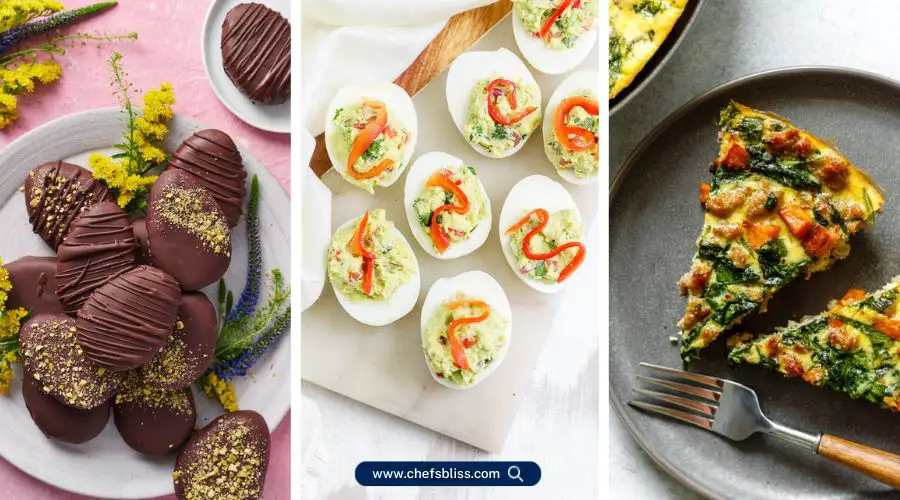 easter dairy free egg recipes