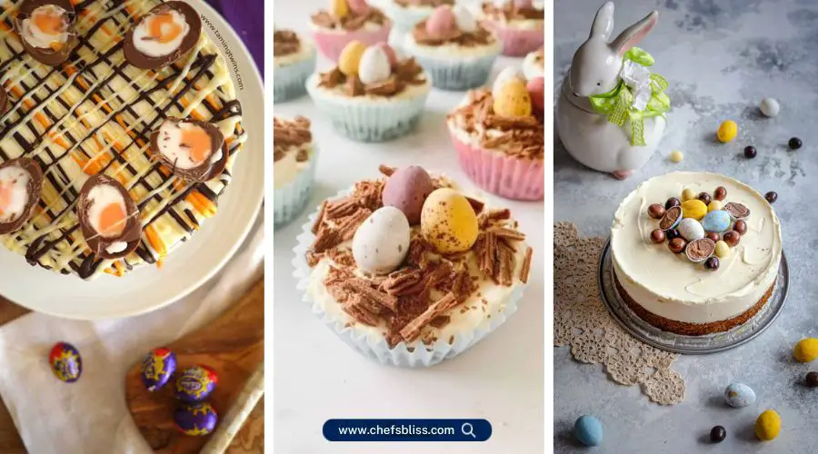 easter egg cheesecake recipes