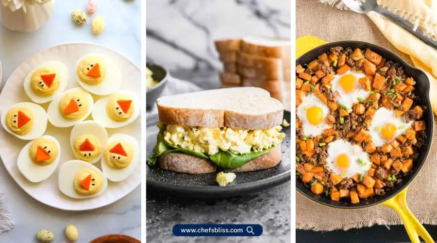 easter egg leftover recipes