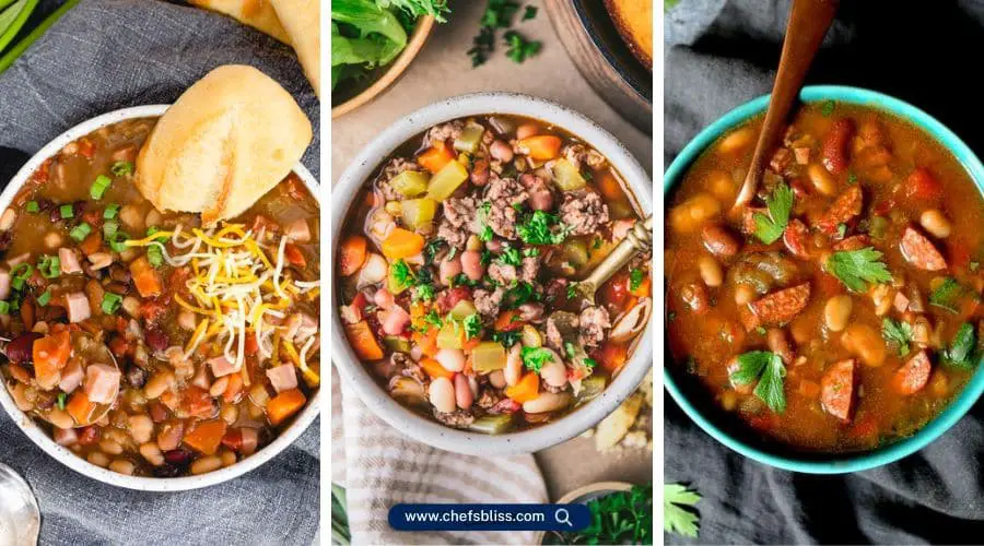 fifteen bean soup recipes