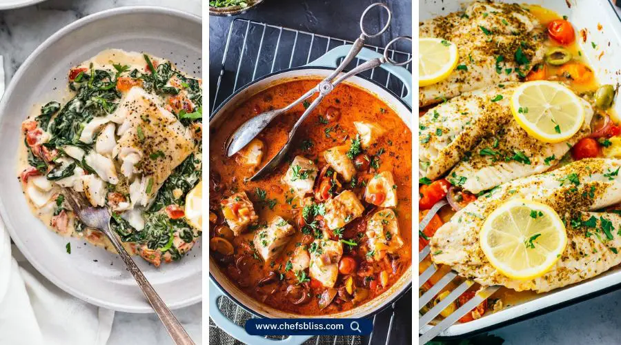 fish dinner recipes