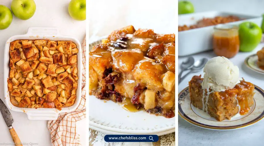 french apple bread pudding recipes