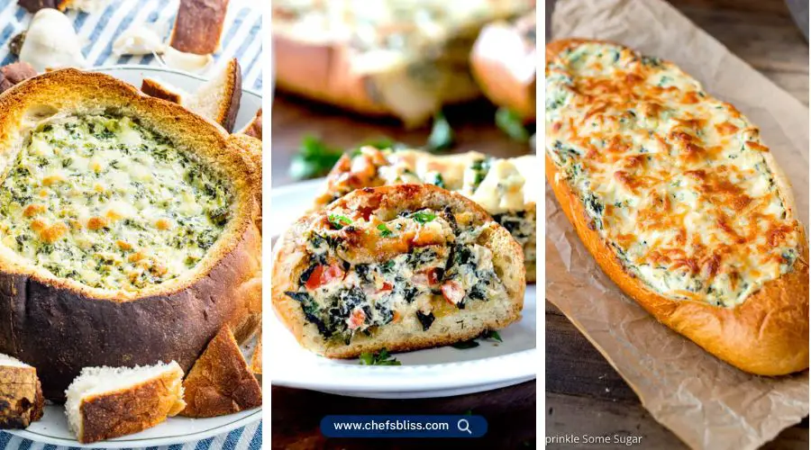 french bread spinach dip recipes