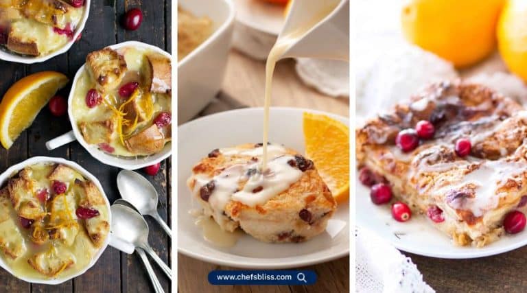 fresh cranberry orange bread pudding recipes
