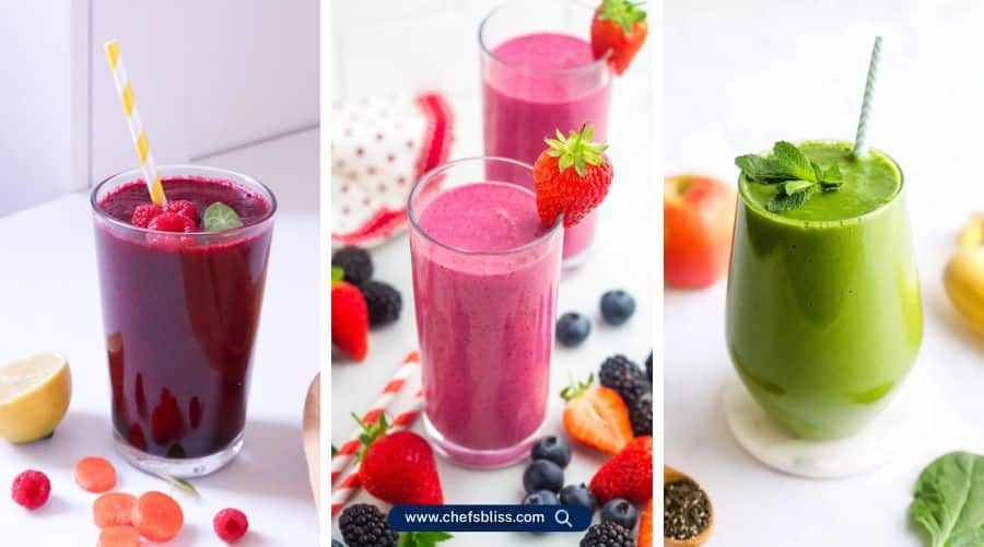 fruit smoothie recipes