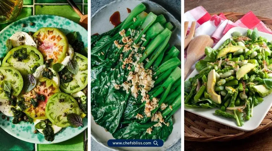 green vegetable recipes