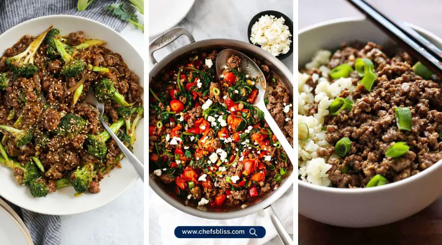 ground beef lunch recipes