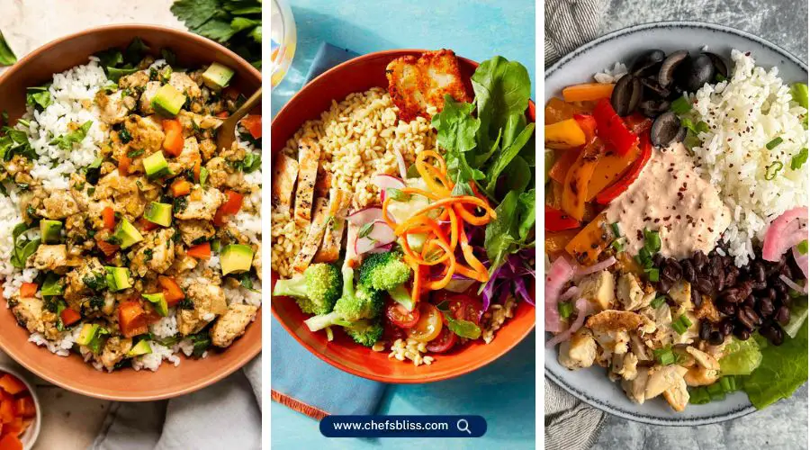 high protein lunch bowl recipes