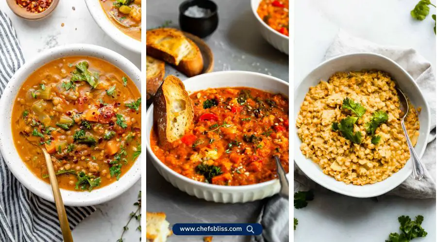 lentil dinner recipes