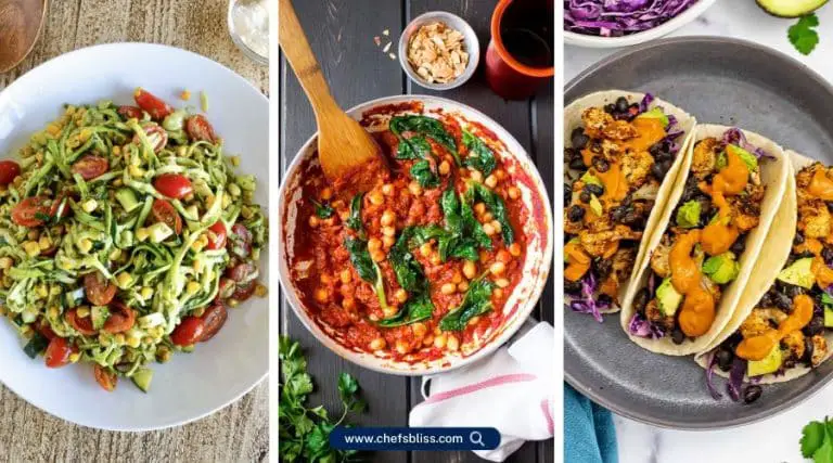 low calorie vegan dinner recipes