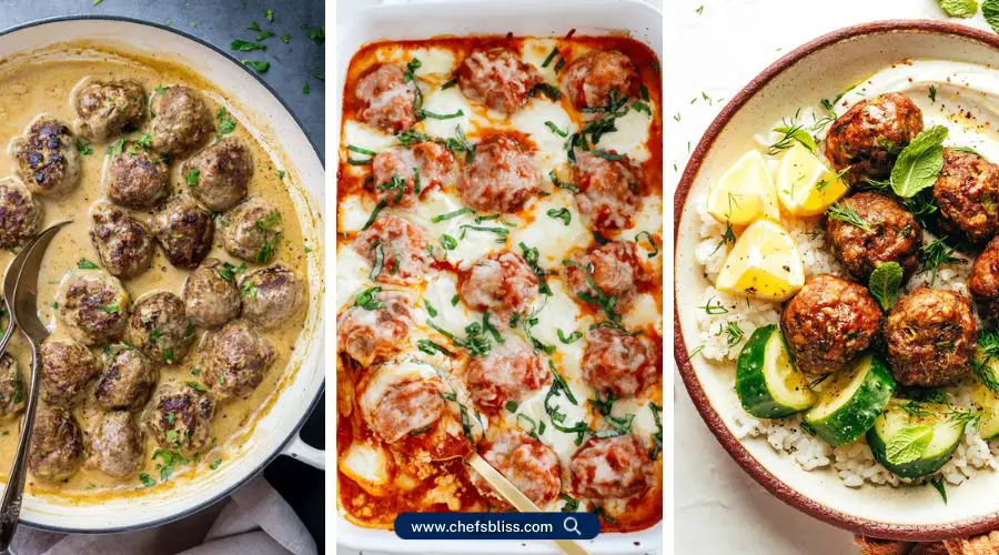 meatball dinner recipes