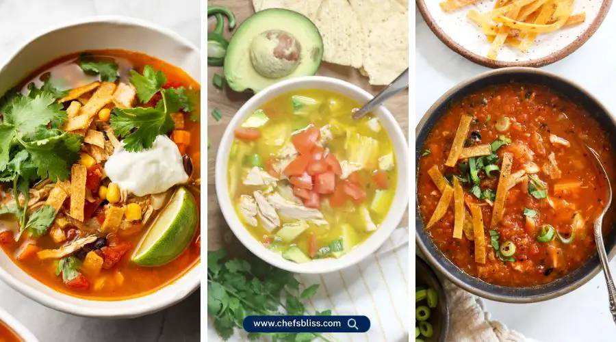 mexican chicken soup recipes